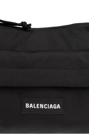 Black 'Explorer' shoulder bag Balenciaga - SchaferandweinerShops KR - Men's  Soft Tabby Messenger Bag Black